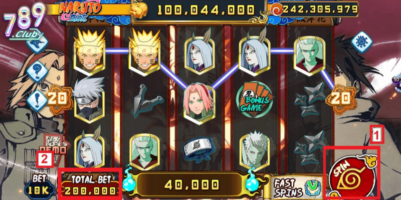 Giới thiệu game nổ hủ Naruto 789Club