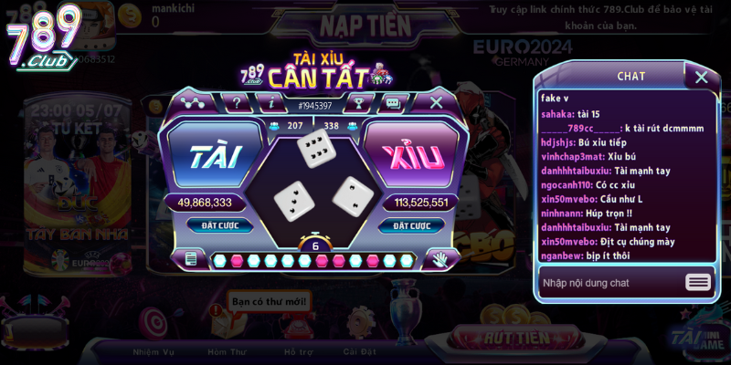 Khái quát về game tài xỉu 789Club